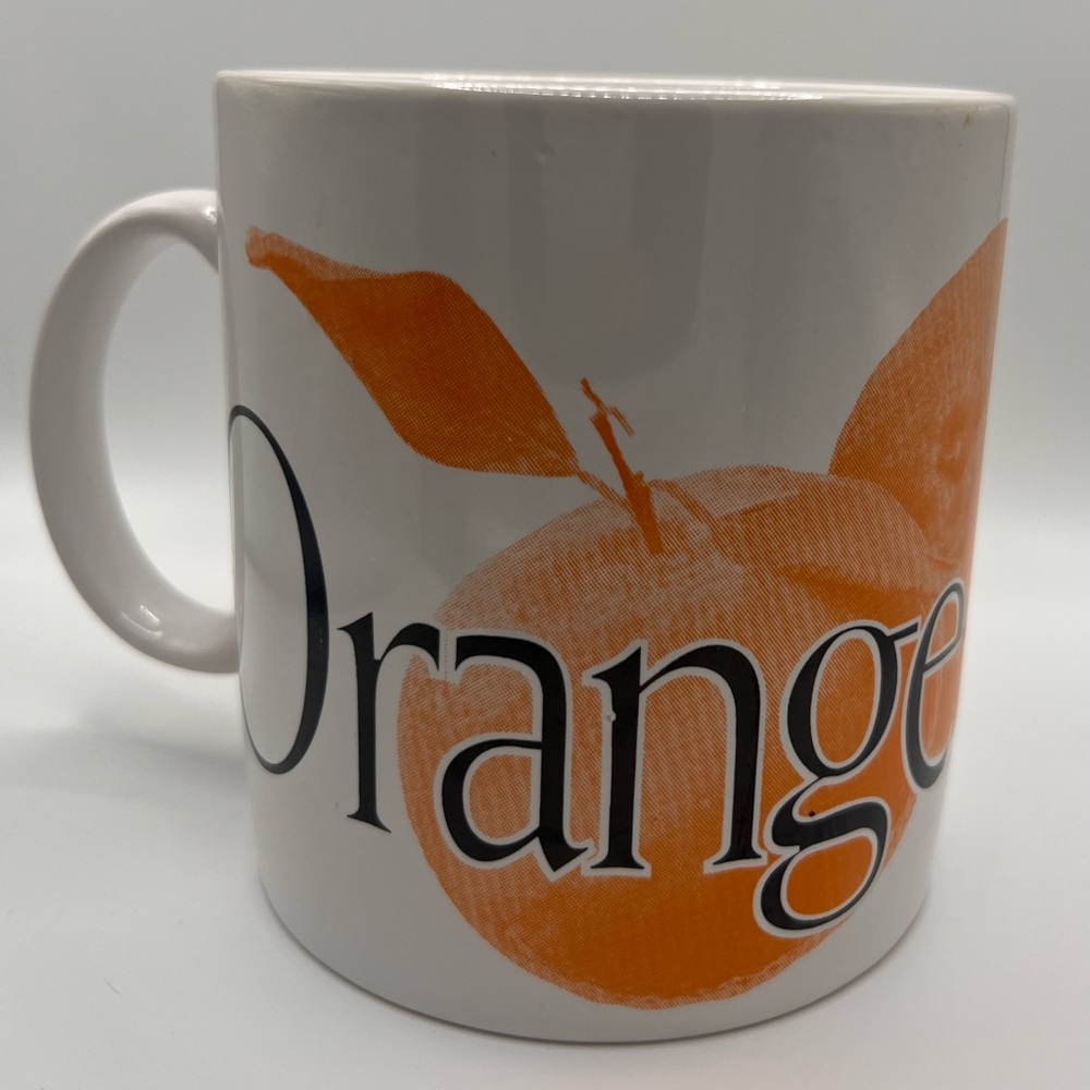 Vintage Starbucks Orange County City Mug 1994 Collector's Edition